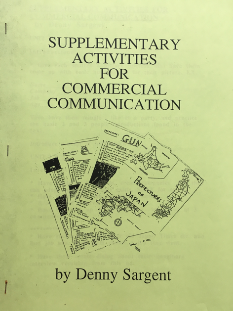 Supplemental Activities for Commercial Communication